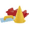 imageSuperio Sand Castle Beach Snow Toys for Kids  Snow Brick Maker Snow Fort Building Kit Block Perforated and Tower Shaper Trowel Snowball MakerFort Brick Oblong Trowel Castle Tower