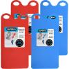 imageSuperio Snow Slider Mat Flexible Snow Sled Flying Carpet Roll up Sleds for Kids 36quot Lightweight Plastic Snowboard SledBluered