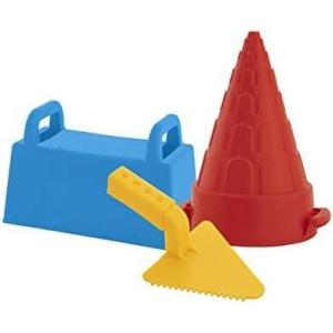 imageSuperio Sand Castle Beach Snow Toys for Kids  Snow Brick Maker Snow Fort Building Kit Block Perforated and Tower Shaper Trowel Snowball MakerBrick  Cone  Trowel Set