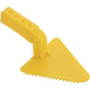 imageSuperio Sand and Snow Kids Tools Set 2Pack Trowels Bundle  Yellow and Light Blue Play Toys Build Sand Castle Beach Mansion Snow FortTriangle Trowel