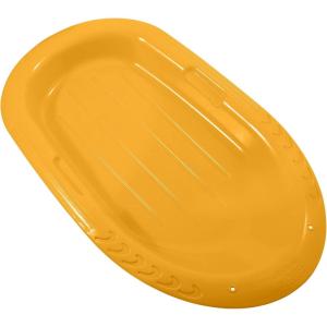 imageSuperio Toboggan Snow Sled for Kids and Adults Heavy Duty Plastic Slider with Handles and Hole for Pull Ropes Kid and Adult Winter FunMulti