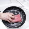 imageMiracle Microfiber Scrubbing Sponge Blue Extra Scrubbing Power Sponge for Kitchen Sink Pot Pan and Dish Washing Super Absorbent and Rapid Drying by SuperioRed