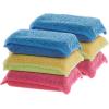 imageMiracle Microfiber Scrubbing Sponge Blue Extra Scrubbing Power Sponge for Kitchen Sink Pot Pan and Dish Washing Super Absorbent and Rapid Drying by SuperioMulticolor