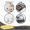 imageMiracle Microfiber Scrubbing Sponge Blue Extra Scrubbing Power Sponge for Kitchen Sink Pot Pan and Dish Washing Super Absorbent and Rapid Drying by SuperioYellow