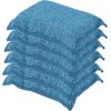imageMiracle Microfiber Scrubbing Sponge Blue Extra Scrubbing Power Sponge for Kitchen Sink Pot Pan and Dish Washing Super Absorbent and Rapid Drying by SuperioBlue