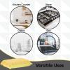 imageMiracle Microfiber Scrubbing Sponge Blue Extra Scrubbing Power Sponge for Kitchen Sink Pot Pan and Dish Washing Super Absorbent and Rapid Drying by SuperioYellow