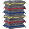 imageMiracle Microfiber Scrubbing Sponge Blue Extra Scrubbing Power Sponge for Kitchen Sink Pot Pan and Dish Washing Super Absorbent and Rapid Drying by SuperioMultigrey