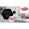 imageMiracle Microfiber Scrubbing Sponge Blue Extra Scrubbing Power Sponge for Kitchen Sink Pot Pan and Dish Washing Super Absorbent and Rapid Drying by SuperioRed