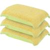 imageMiracle Microfiber Scrubbing Sponge Blue Extra Scrubbing Power Sponge for Kitchen Sink Pot Pan and Dish Washing Super Absorbent and Rapid Drying by SuperioYellow