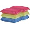 imageMiracle Microfiber Sponges for Kitchen Kosher NonScratch Sponge Scrubber Heavy Duty MultiPurpose Cleaning of Dishes Pots Pans and Countertops Machine Washable 6Pack Multi Color by SuperioMulticolor