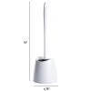 imageModern Toilet Brush and Bathroom Trash Can
