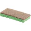 imageNonScratch Cellulose Sponge Kitchen Scrub Sponge with Scouring Pad Set Good for NonStick Cookware Frying Pan Pot Counter Top Sink Scrubbing Kitchen Scrubbers Pack of 1 RedPinkNatural