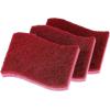 imageNonScratch Cellulose Sponge Kitchen Scrub Sponge with Scouring Pad Set Good for NonStick Cookware Frying Pan Pot Counter Top Sink Scrubbing Kitchen Scrubbers Pack of 1 RedPinkRed