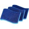imageNonScratch Cellulose Sponge Kitchen Scrub Sponge with Scouring Pad Set Good for NonStick Cookware Frying Pan Pot Counter Top Sink Scrubbing Kitchen Scrubbers Pack of 1 RedPinkBlue