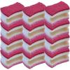 imageNonScratch Scrub Sponge with A Comfortable Grip Heavy Duty Duel Sided Kitchen Scrubber Sponge Cellulose Scrub Sponge Scratch Free with Scouring Pad Set 1 Sponge GreenRed