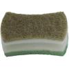 imageNonScratch Scrub Sponge with A Comfortable Grip Heavy Duty Duel Sided Kitchen Scrubber Sponge Cellulose Scrub Sponge Scratch Free with Scouring Pad Set 1 Sponge GreenGreen