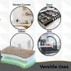 imageNonScratch Scrub Sponge with A Comfortable Grip Heavy Duty Duel Sided Kitchen Scrubber Sponge Cellulose Scrub Sponge Scratch Free with Scouring Pad Set 1 Sponge GreenGreen
