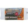 imageNonScratch Scrub Sponge with A Comfortable Grip Heavy Duty Duel Sided Kitchen Scrubber Sponge Cellulose Scrub Sponge Scratch Free with Scouring Pad Set 1 Sponge GreenGreen