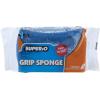 imageNonScratch Scrub Sponge with A Comfortable Grip Heavy Duty Duel Sided Kitchen Scrubber Sponge Cellulose Scrub Sponge Scratch Free with Scouring Pad Set 1 Sponge GreenBlue