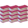 imageNonScratch Scrub Sponge with A Comfortable Grip Heavy Duty Duel Sided Kitchen Scrubber Sponge Cellulose Scrub Sponge Scratch Free with Scouring Pad Set 1 Sponge GreenRed