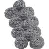 imageNylon Scouring PadsDish Scrubber for Dishes Pots and Stoves Durable Mesh Scourers for Tough Cleaning Nylon Dish Scrubbers Pack of 4 Assorted Colors by SuperioStainless