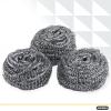 imageNylon Scouring PadsDish Scrubber for Dishes Pots and Stoves Durable Mesh Scourers for Tough Cleaning Nylon Dish Scrubbers Pack of 4 Assorted Colors by SuperioStainless