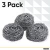 imageNylon Scouring PadsDish Scrubber for Dishes Pots and Stoves Durable Mesh Scourers for Tough Cleaning Nylon Dish Scrubbers Pack of 4 Assorted Colors by SuperioStainless