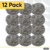 imageNylon Scouring PadsDish Scrubber for Dishes Pots and Stoves Durable Mesh Scourers for Tough Cleaning Nylon Dish Scrubbers Pack of 4 Assorted Colors by SuperioStainless