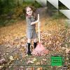 imageOrange Kids Size Rake Kids Rake for Lawn with Hardwood Handle Durable Plastic Head to Sweep Leaves on Lawn and Tidying Up The Garden 34quot by SuperioOrange