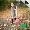 imagePack of 12 Kids Rake with Hardwood Handle Durable Plastic Head to Sweep Leaves in Lawn and Tidying Up The Garden 34quot GreyRed