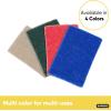 imageScouring Pad NonScratching Scrubber NonScratch Cleaning Scrub Pads Heavy Duty Scouring Pad Reusable Kitchen Scrubbing Pad Pack of 3 Blue by SuperioBlue