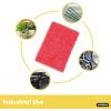 imageScouring Pad NonScratching Scrubber NonScratch Cleaning Scrub Pads Heavy Duty Scouring Pad Reusable Kitchen Scrubbing Pad Pack of 3 Blue by SuperioRed