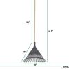 imageSuperio Adult Rake with Hardwood Handle Durable Plastic Head to Sweep Leaves in Lawn and Tidying Up The Garden 61quot 2PackGrey 2Pack