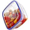imageSuperio Airtight Food Storage Containers with Leakproof Lids 12 Pack 128 oz Clear