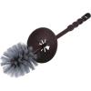 imageSuperio Bathroom Trash Can and Toilet Brush Set Bathroom Accessories Set 15 Gallon Mini Step On Trash Can and Toilet Brush Set Brown