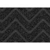 imageSuperio Black Chevron Coir Doormat Large Size 24X35 Indoor Outdoor Entry Floor Mat Welcome Door Mat Home