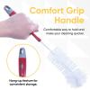 imageSuperio Bottle Brush with Long Comfort Grip Handle Rubber Strong BristlesRed2