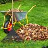 imageSuperio Green Adult and Kids Garden Rakes with Hardwood Handle Durable Plastic Collect Loose Debris and Leaves in Lawn and Among Delicate PlantsAdult  Kids RakeGrey