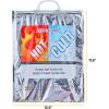 imageSuperio Hot and Cold Insulated Bags for Food Delivery Grocery Shopping Bags Food Storage for Hot and Frozen Food for Travel Disposable Cooler Bag Reinforced Thermal Lunch Bag 12 135quotx175quotMedium Meal Size