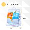 imageSuperio Hot and Cold Insulated Bags for Food Delivery Grocery Shopping Bags Food Storage for Hot and Frozen Food for Travel Disposable Cooler Bag Reinforced Thermal Lunch Bag 1 13quotx7quotx155quotMedium Lunch Size