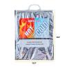 imageSuperio Hot and Cold Insulated Bags for Food Delivery Grocery Shopping Bags Food Storage for Hot and Frozen Food for Travel Disposable Cooler Bag Reinforced Thermal Lunch Bag 6 12quotx135quot1 Pack