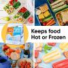imageSuperio Hot and Cold Insulated Bags for Food Delivery Grocery Shopping Bags Food Storage for Hot and Frozen Food for Travel Disposable Cooler Bag Reinforced Thermal Lunch Bag 6 12quotx135quot10 Pack