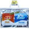 imageSuperio Hot and Cold Insulated Bags for Food Delivery Grocery Shopping Bags Food Storage for Hot and Frozen Food for Travel Disposable Cooler Bag Reinforced Thermal Lunch Bag 1 13quotx7quotx155quotSmall Lunch Size