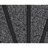 imageSuperio NonSlip Welcome Doormat for Entry Indoor Outdoor Heavy Duty Waterproof Easy Clean LowProfile Mats for Entry Garage Patio High Traffic Areas 18quotx30quot Black Sunburst CoirGrey