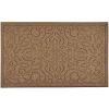 imageSuperio NonSlip Welcome Doormat for Entry Indoor Outdoor Heavy Duty Waterproof Easy Clean LowProfile Mats for Entry Garage Patio High Traffic Areas Natural Victorian Gate Coir  18quotx30quotNatural