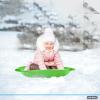 imageSuperio Round Snow Saucer Sled 24quot Plastic Disc Sled for Kids and Adults Heavy Duty Sled with Handles for Downhill Sledding Winter Outdoor SportsGreen