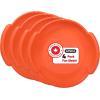 imageSuperio Round Snow Saucer Sled 24quot Plastic Disc Sled for Kids and Adults Heavy Duty Sled with Handles for Downhill Sledding Winter Outdoor SportsOrange