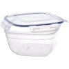 imageSuperio Sealed Plastic Food Storage Container Square Microwave and Freezer Safe BPA Free Plastic 4 25 Quart x2 4 Quart x2