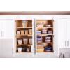 imageSuperio Sealed Plastic Food Storage Container Square Microwave and Freezer Safe BPA Free Plastic 4 25 Quart x2 4 Quart x2
