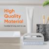 imageSuperio Stiff Nail Brush with Handle 3 Pack Fingernail Scrub Cleaning Brushes for Toes and Nails AllPurpose Cleaning Brush for Home Kitchen Work6 Pack White SmokeGrey